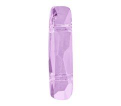 Swarovski 19x5mm Column Bead (2 Holes) - Light Amethyst (1pc)