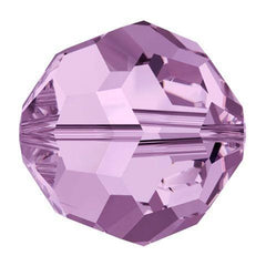 Swarovski 4mm Round - Light Amethyst (10 Pack) - Too Cute Beads