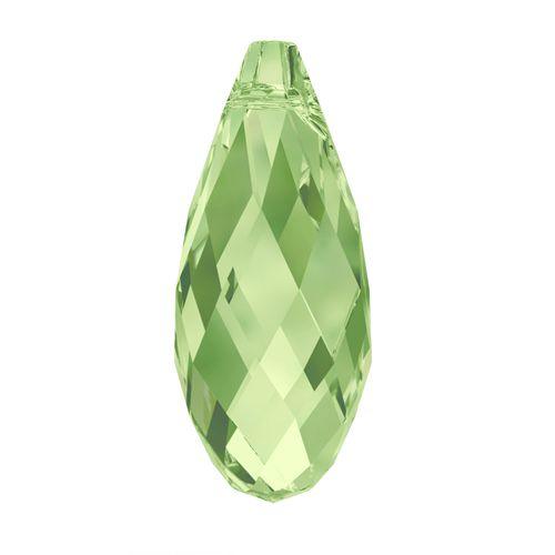 Swarovski 17x8.5mm Briolette Pendant - Peridot (1pc)