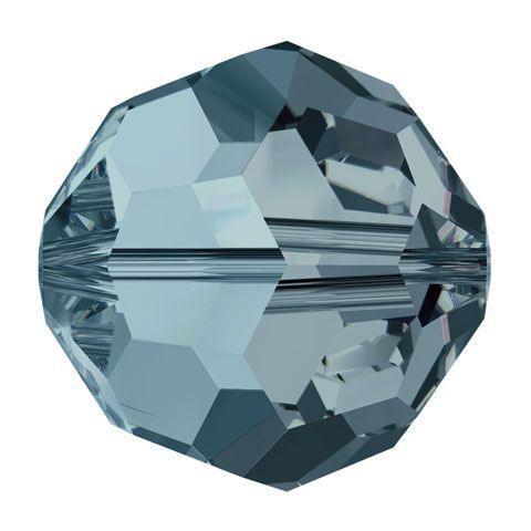 Swarovski 8mm Round - Indian Sapphire (10 Pack)