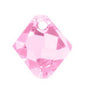 Swarovski 6mm Top Drill Bicone - Light Rose (10 Pack) - Too Cute Beads