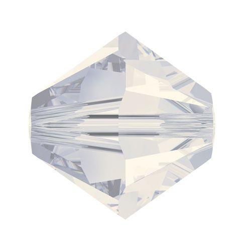 Swarovski 4mm Bicone - White Opal (10 Pack) XILION