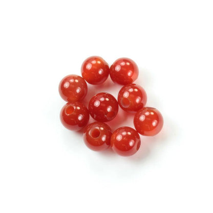 8mm Gemstones with 2.5mm Hole (Sold in Packs of 10) - Too Cute Beads