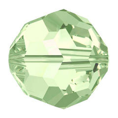 Swarovski 6mm Round - Chrysolite (10 Pack) - Too Cute Beads