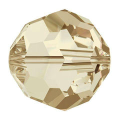 Swarovski 4mm Round - Ceylon Topaz (10 Pack) No longer in Production - Too Cute Beads