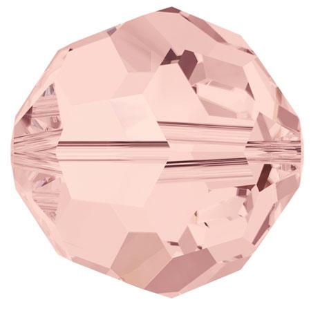 Swarovski 4mm Round - Blush Rose (10 Pack) - Too Cute Beads