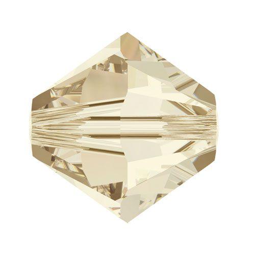 Swarovski 4mm Bicone - Light Silk (10 pack) Xilion