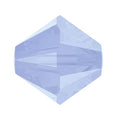 Swarovski 4mm Bicone - Air Blue Opal (10 Pack) XILION - Too Cute Beads