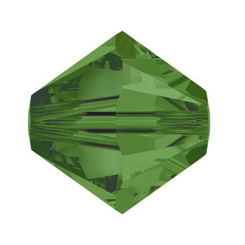 Swarovski 6mm Bicone - Fern Green (10 Pack) XILION