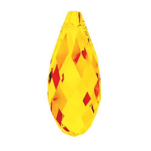 Swarovski 11x5.5mm Briolette Pendant - Sunflower (1pc) - Too Cute Beads