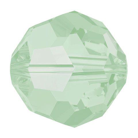 Swarovski 4mm Round - Chrysolite Opal (10 Pack) - Too Cute Beads