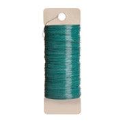 30 gauge green wire for weaving - Too Cute Beads