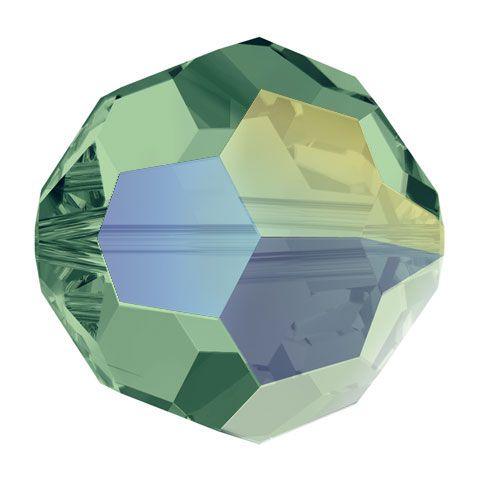 Swarovski 6mm Round - Erinite AB 2X (10 Pack)