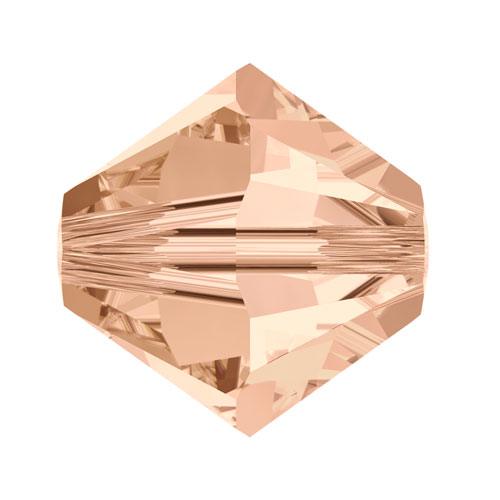 Swarovski 5mm Bicone - Light Peach (10 Pack) XILION