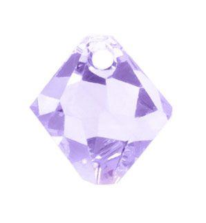 Swarovski 6mm Top Drill Bicone - Violet (10 Pack)