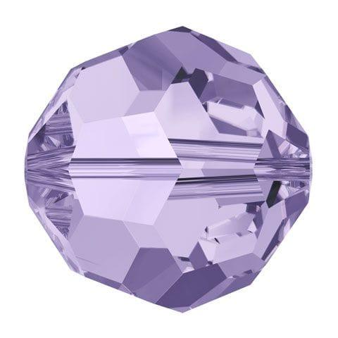 Swarovski 8mm Round - Violet (10 Pack) - Too Cute Beads