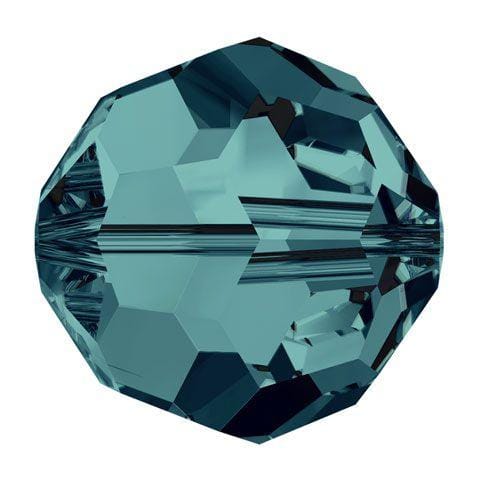 Swarovski 4mm Round - Indicolite (10 Pack) - Too Cute Beads