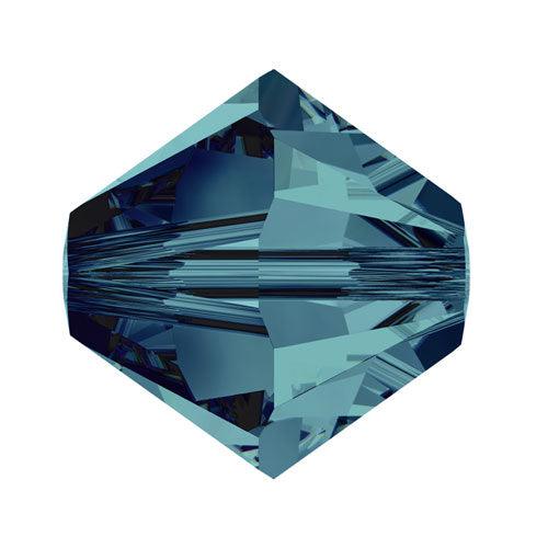 Swarovski 6mm Bicone - Indicolite (10 Pack) XILION