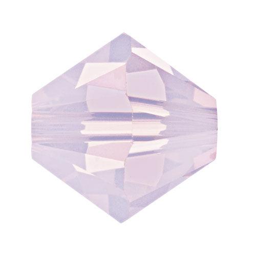 Swarovski 4mm Bicone - Rose Water Opal (10 Pack) XILION - Too Cute Beads