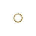 14K Gold Filled 6mm Sparkle Jump Rings - 20.5GA (10 Pieces) - Too Cute Beads