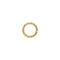 14K Gold Filled 7.8mm Sparkle Jump Rings - 20.5GA (10 Pieces) - Too Cute Beads