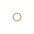 14K Gold Filled 7.8mm Sparkle Jump Rings - 20.5GA (10 Pieces) - Too Cute Beads