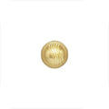 14K Gold Filled 8mm 5 Stripe Stardust Wave Bead - 1.8mm Hole (1 Piece) - Too Cute Beads