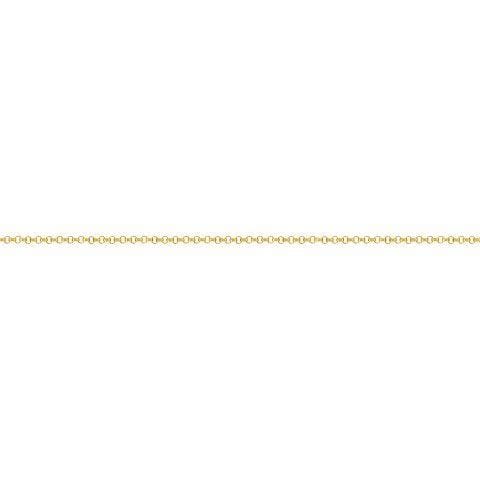 14K Gold Filled 1.1mm Rollo Chain (1 foot) #13