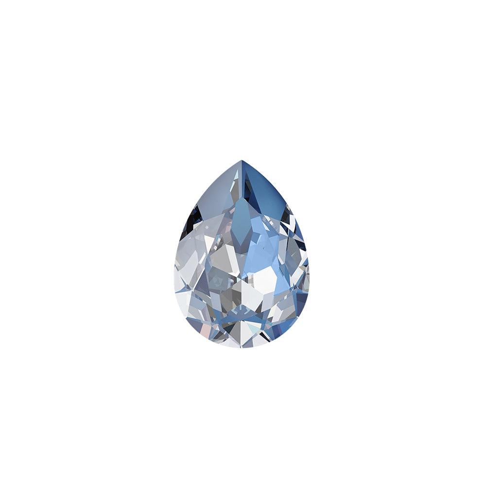 Swarovski 18 x 13mm Fancy Stone (4320) Pear - Ocean DeLite - Too Cute Beads