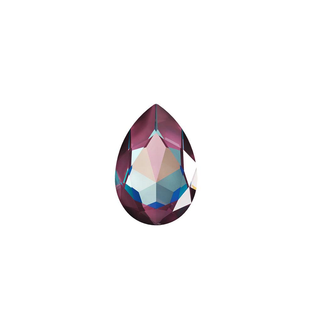 Swarovski 18 x 13mm Fancy Stone (4320) Pear - Burgundy Delite