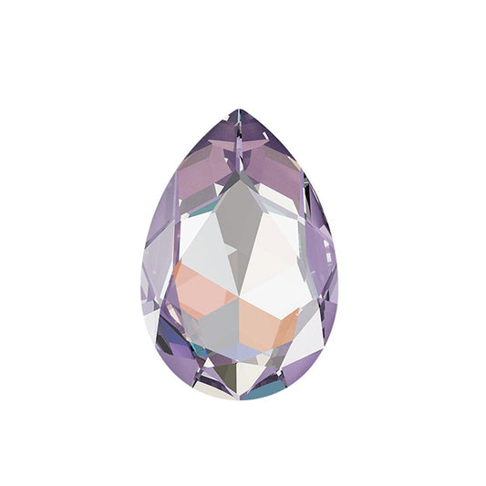 Swarovski 30mm Fancy Stone (4327) Pear - Lavender Delite - Too Cute Beads