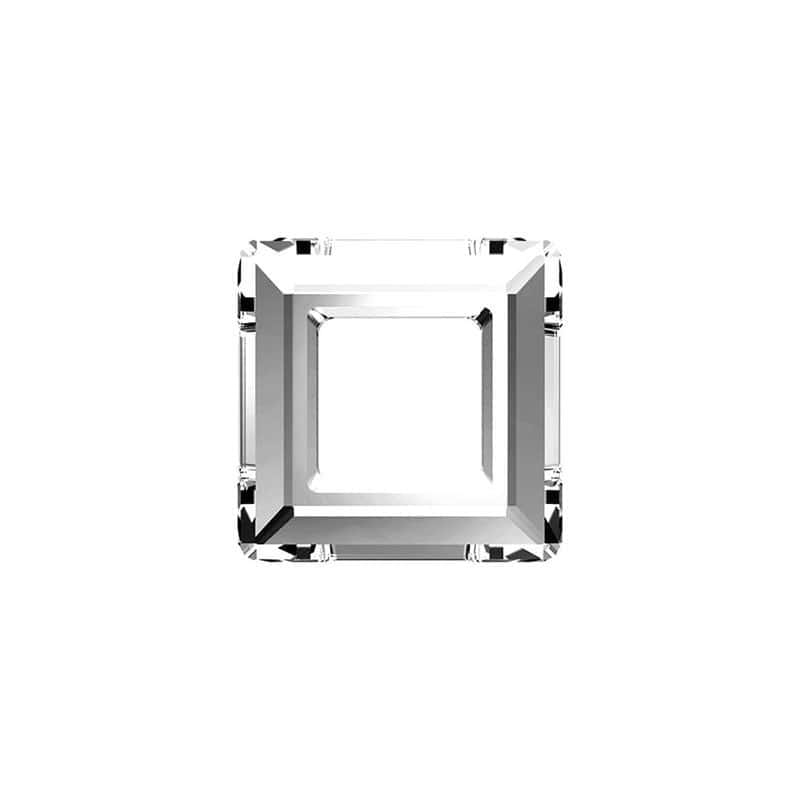 Swarovski 14mm Square Frame - Crystal CAL (1pc)