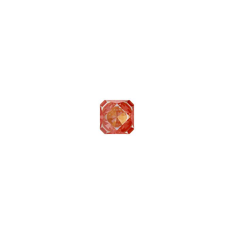 Swarovski (4499) 10mm Kaleidoscope Fancy Stone - Crystal Orange Glow Delite (1 Piece) - Too Cute Beads