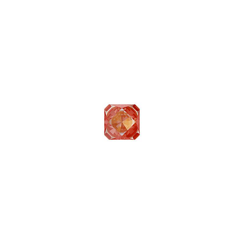 Swarovski (4499) 10mm Kaleidoscope Fancy Stone - Crystal Orange Glow Delite (1 Piece) - Too Cute Beads