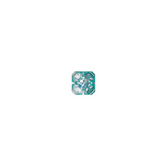 Swarovski (4499) 6mm Kaleidoscope Fancy Stone - Crystal Laguna Delite (1 Piece) - Too Cute Beads