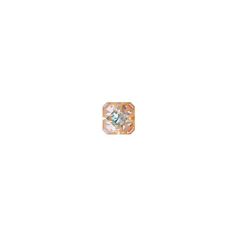 Swarovski (4499) 6mm Kaleidoscope Fancy Stone - Crystal Peach Delite (1 Piece) - Too Cute Beads