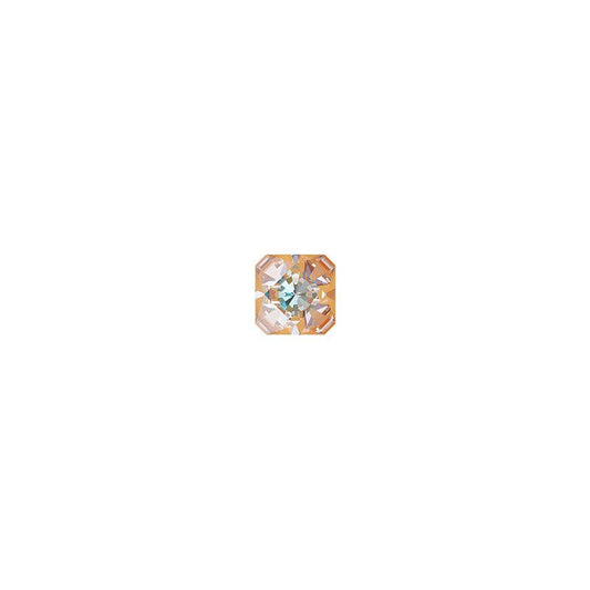 Swarovski (4499) 6mm Kaleidoscope Fancy Stone - Crystal Peach Delite (1 Piece) - Too Cute Beads