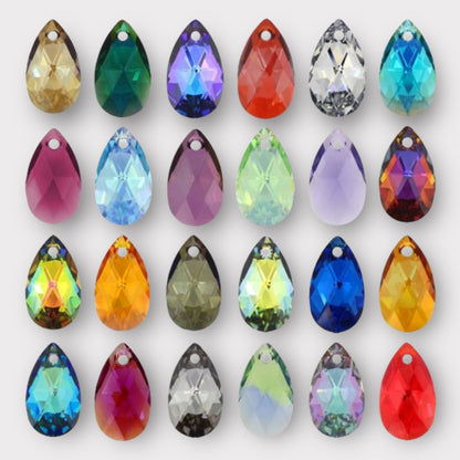 Swarovski Crystal 6106 Pear Pendants - Too Cute Beads