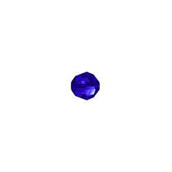 Swarovski (5000) 4mm Round - Majestic Blue (10 Pack)