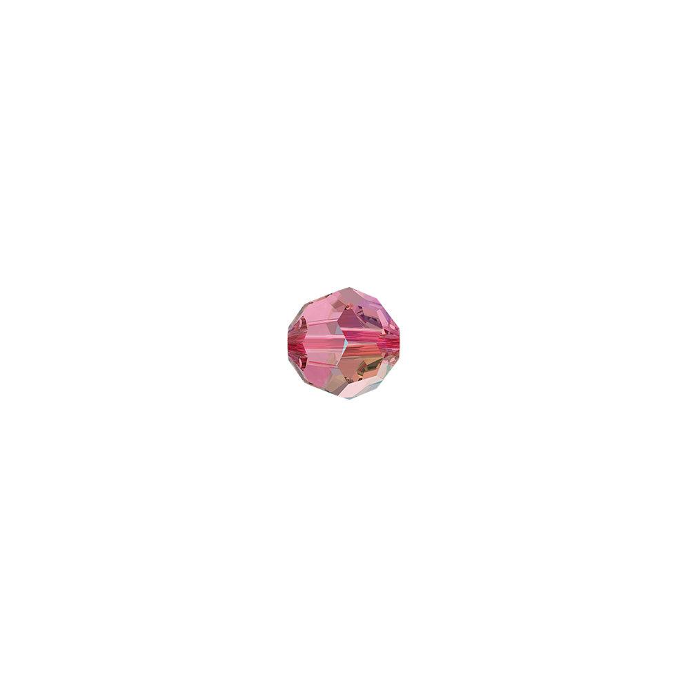 Swarovski (5000) 4mm Round Bead - Rose Shimmer (Pack of 10) - Too Cute Beads