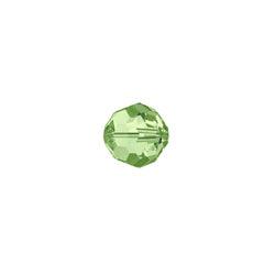 Swarovski 5mm Round - Peridot  (10 Pack)