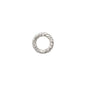 .925 Sterling Silver 4mm Sparkle Jump Rings - 20.5GA (10 Pieces) - Too Cute Beads