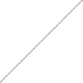 .925 Sterling Silver 0.71mm Beading Chain - Sold by the foot - Too Cute Beads