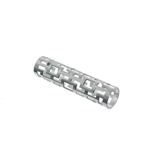 .925 Sterling Silver Frame Pattern Tube - 5mm x 20mm (TCB Exclusive) - Too Cute Beads