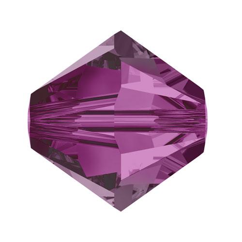 Swarovski 6mm Bicone - Fuchsia (10 Pack) XILION