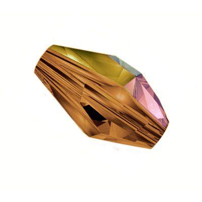 Swarovski 12x8mm Polygon - Smoked Topaz AB (1 Piece)