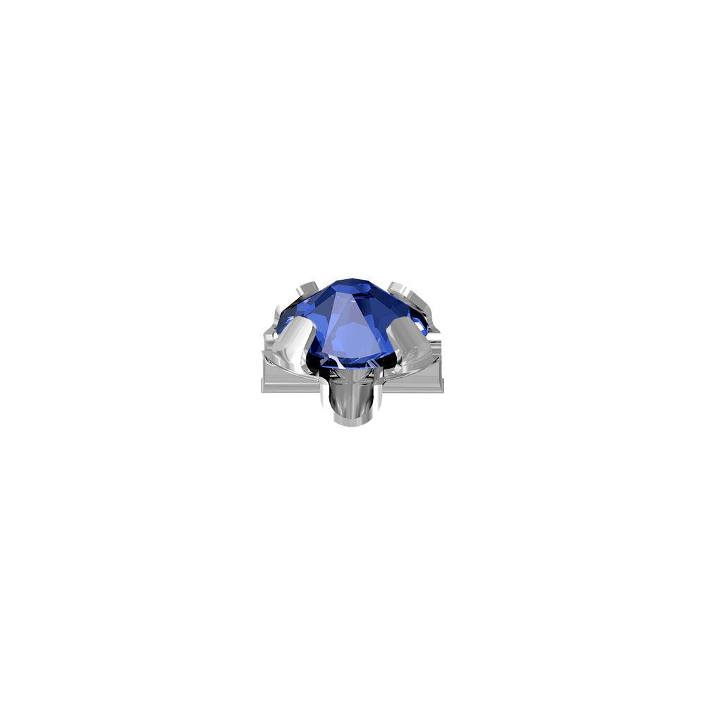 Swarovski 4mm Monte - Sapphire (pk24) - Too Cute Beads