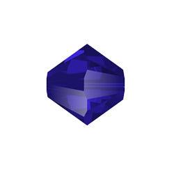 Swarovski 8mm Bicone - Majestic Blue (10 Pack) XILION