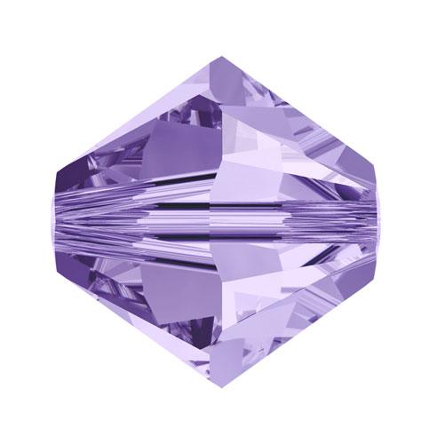 Swarovski 5mm Bicone - Tanzanite (10 Pack) XILION