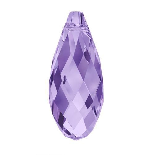 Swarovski 17x8.5mm Briolette Pendant - Tanzanite (1pc) - Too Cute Beads